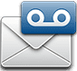 voicemail to email icon