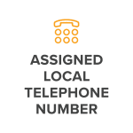 Private Local Telephone Number virtual office assigned telephone number