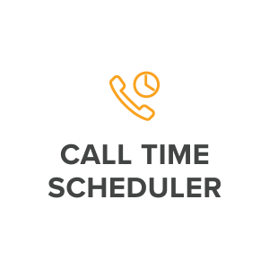 CALL TIME SCHEDULER IMAGE